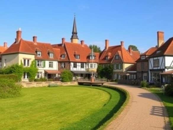 Moins célèbre que Deauville, ce village de la côte normande n’en est pas moins enchanteur