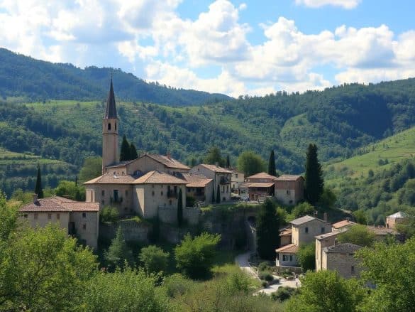 Niché dans les Cévennes, ce village de caractère est un havre de paix encore méconnu