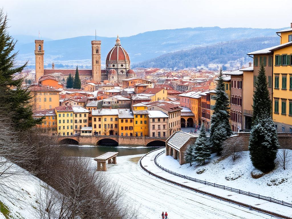 
                Un hiver toscan
                De la bella Firenze aux collines du Chianti
            
