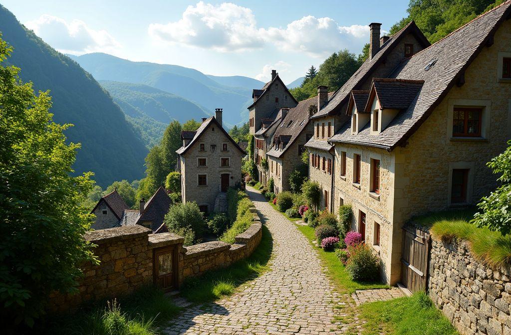 Cette cité médiévale, mondialement connue, figure parmi les plus beaux villages de France