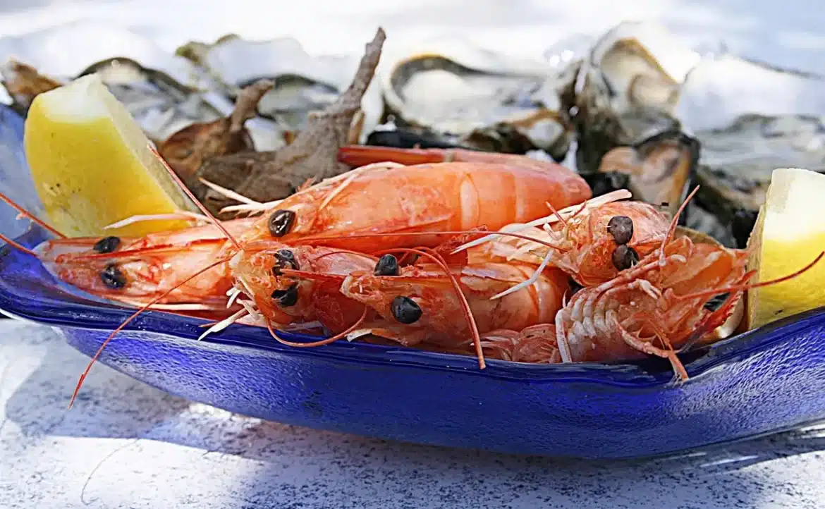 Cabanes d'ostréiculteurs colorées bordant un bassin de marée calme en Charente-Maritime