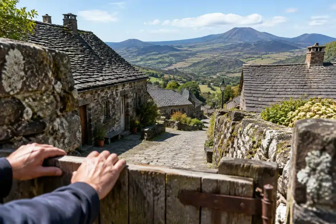 Pourquoi ce hameau perché du Cantal est la retraite paisible idéale ?
