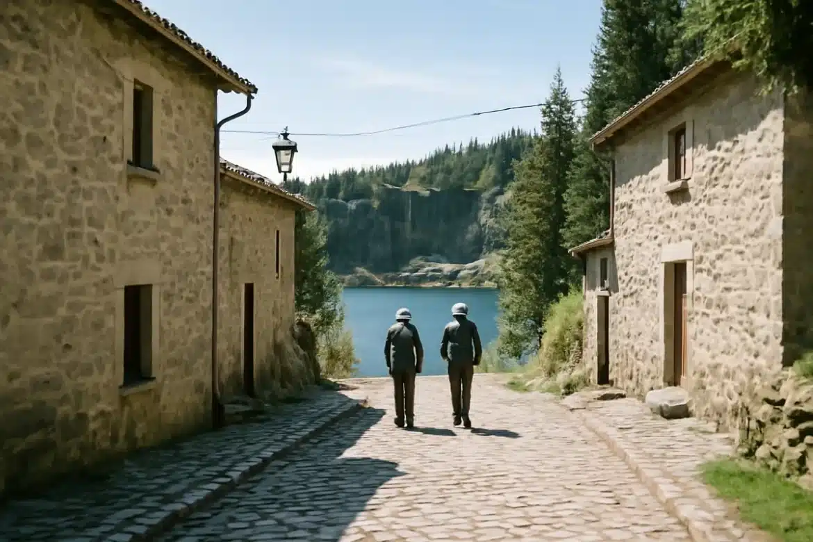 Quel village d'Auvergne au bord d'un lac pour déconnecter ?